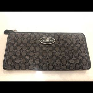 Black Coach wallet